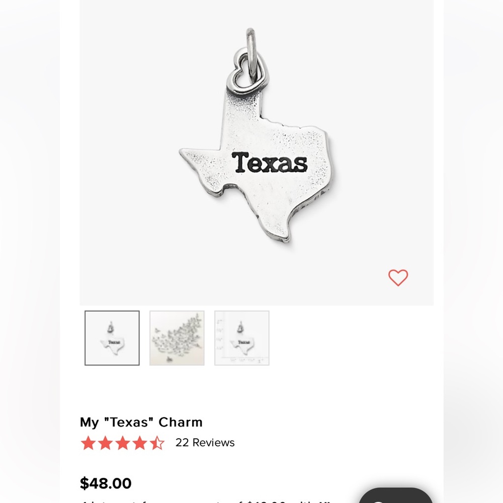 My Texas charm James Avery